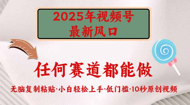 2025年视频号新风口，低门槛只需要无脑执行耀梦项目-副业赚钱-互联网创业-资源整合耀梦网赚