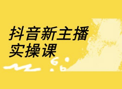抖音新主播实操课，直播间流量运营线上实操课(18节)耀梦项目-副业赚钱-互联网创业-资源整合耀梦网赚