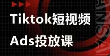 Ads视频投放课，tiktok短视频广告投放课耀梦项目-副业赚钱-互联网创业-资源整合耀梦网赚